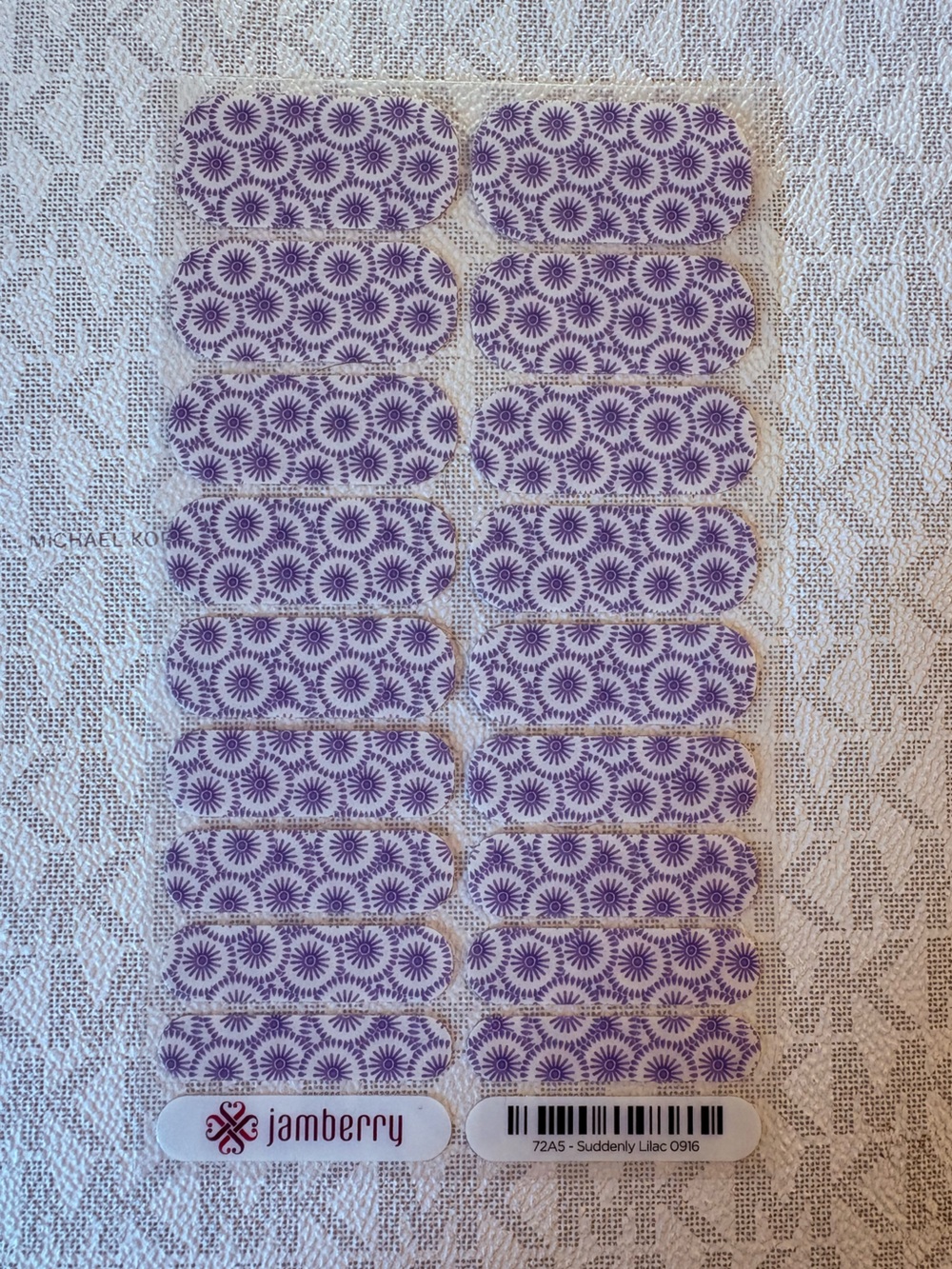 Jamberry Nail Wrap - Suddenly Lilac